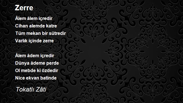 Tokatlı Zâti