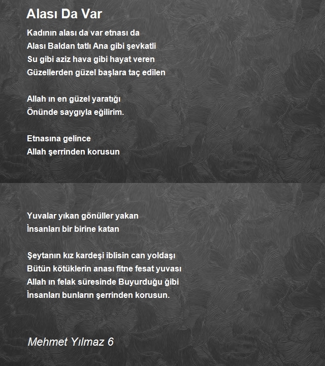 Mehmet Yılmaz 6