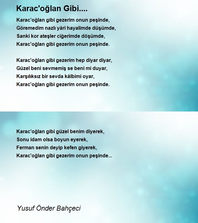 Yusuf Önder Bahçeci