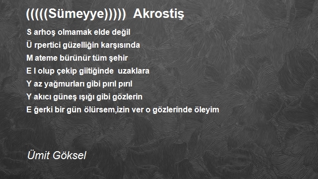 Ümit Göksel