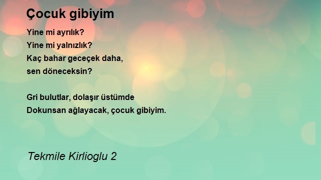 Tekmile Kirlioglu 2
