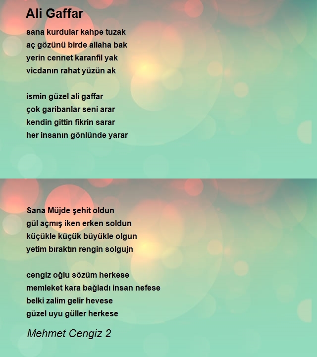 Mehmet Cengiz 2