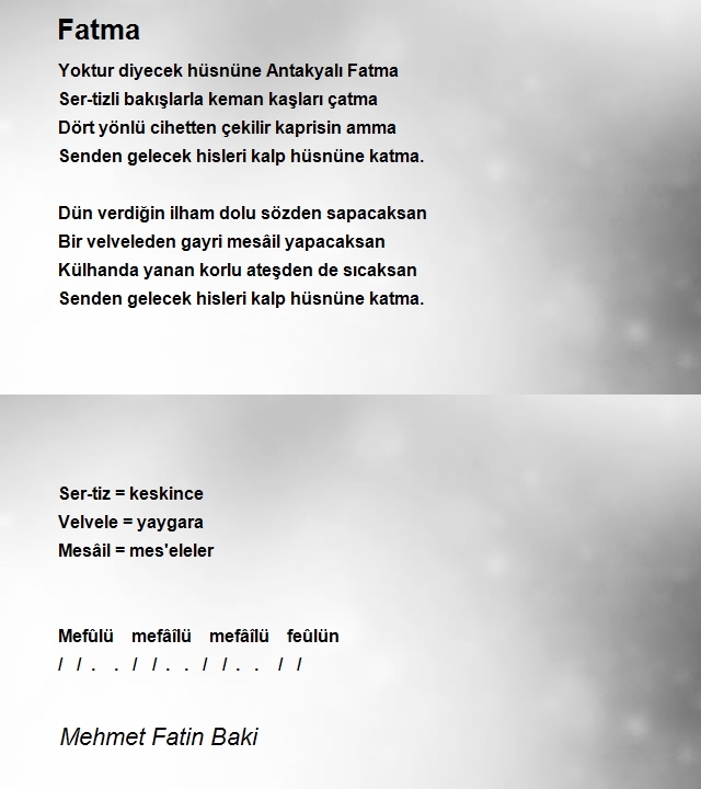 Mehmet Fatin Baki