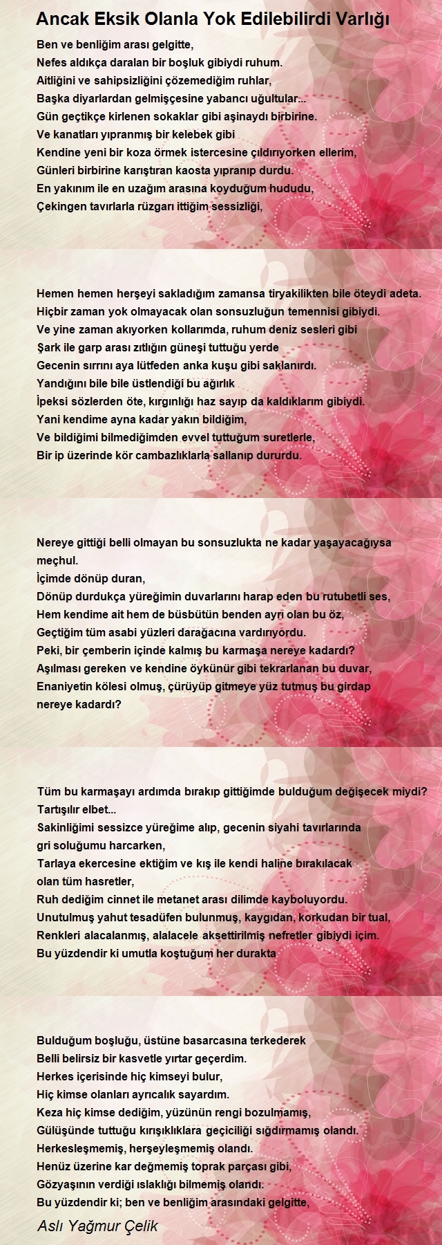 Aslı Yağmur Çelik