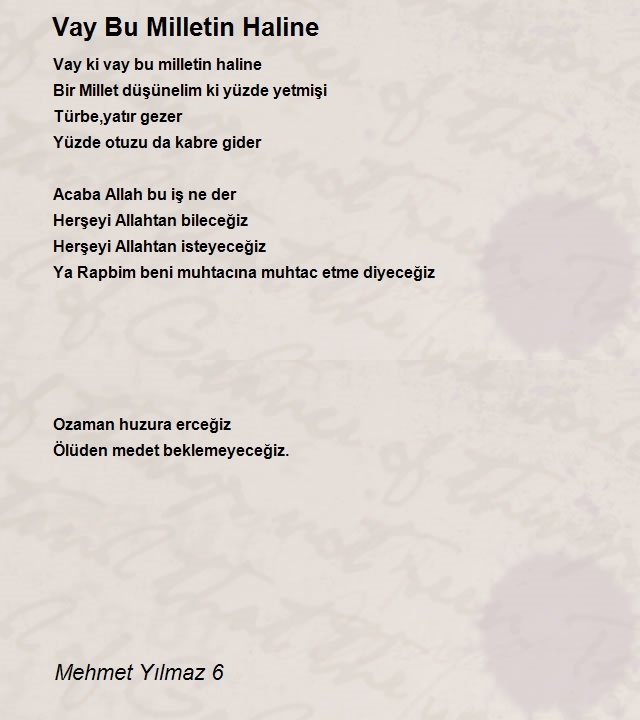 Mehmet Yılmaz 6