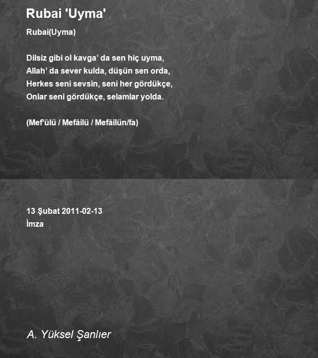 A. Yüksel Şanlıer