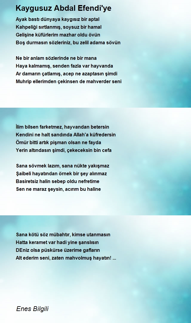 Enes Bilgili
