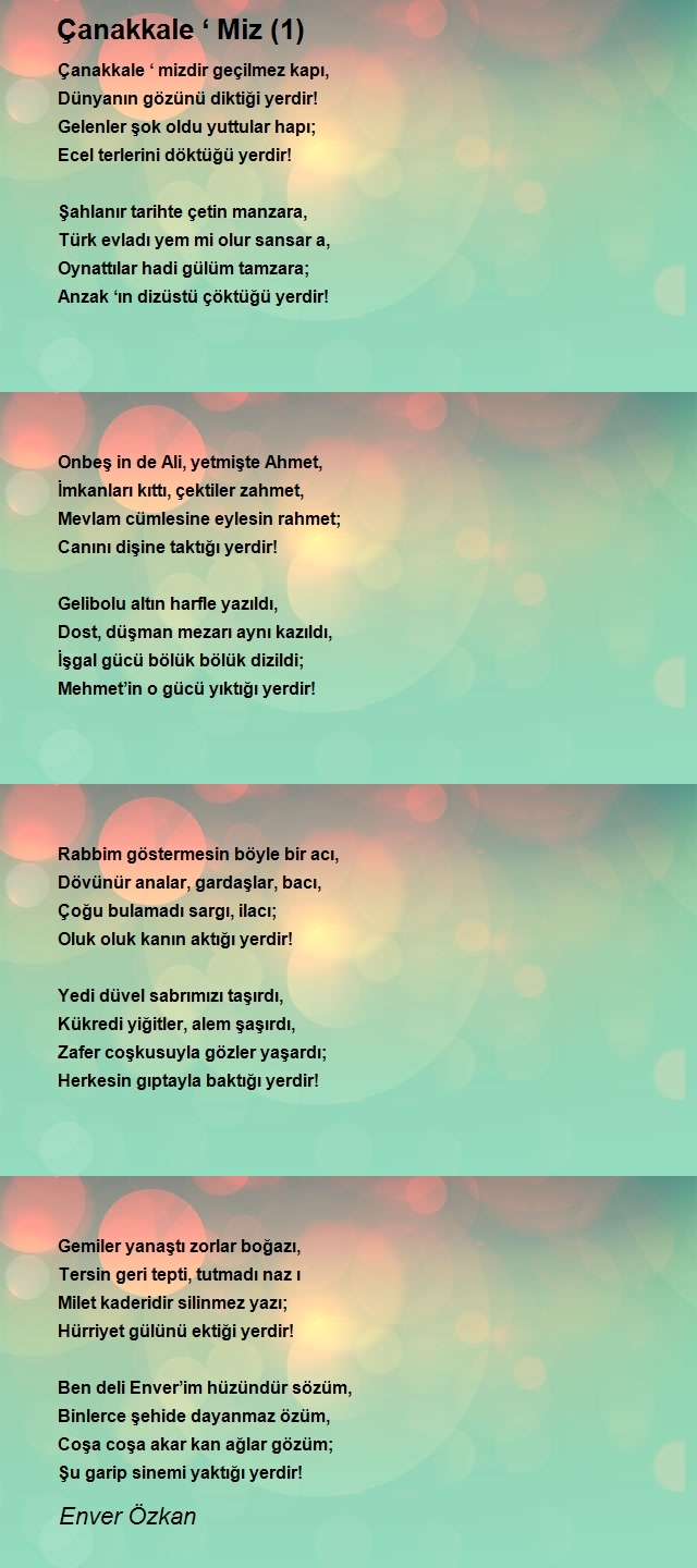Enver Özkan