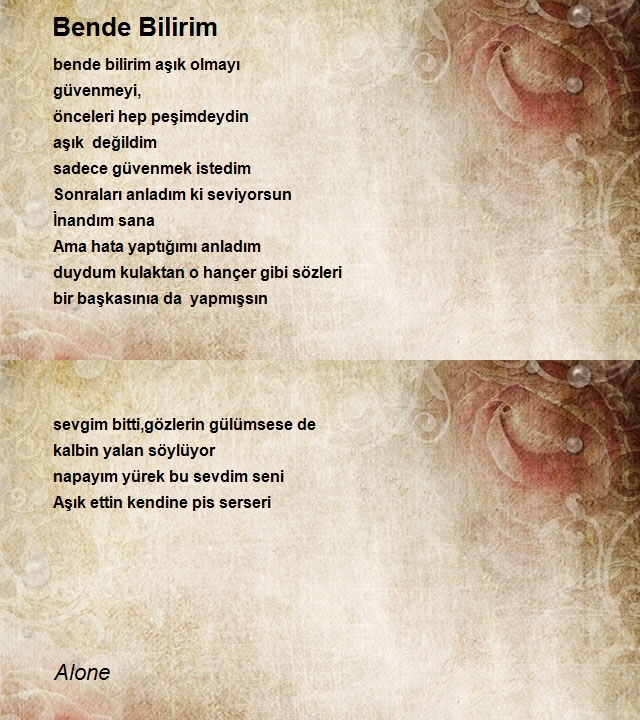 Alone