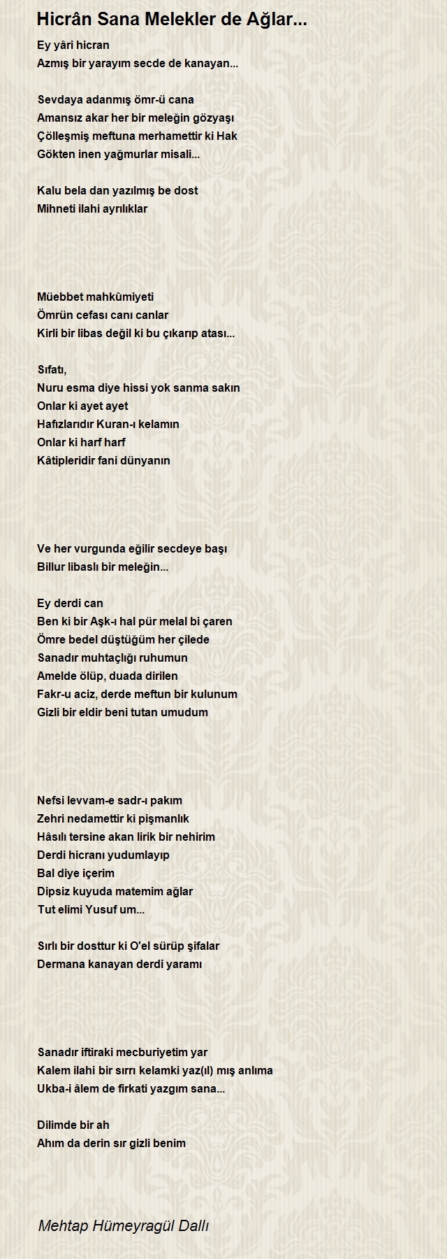 Mehtap Hümeyragül Dallı