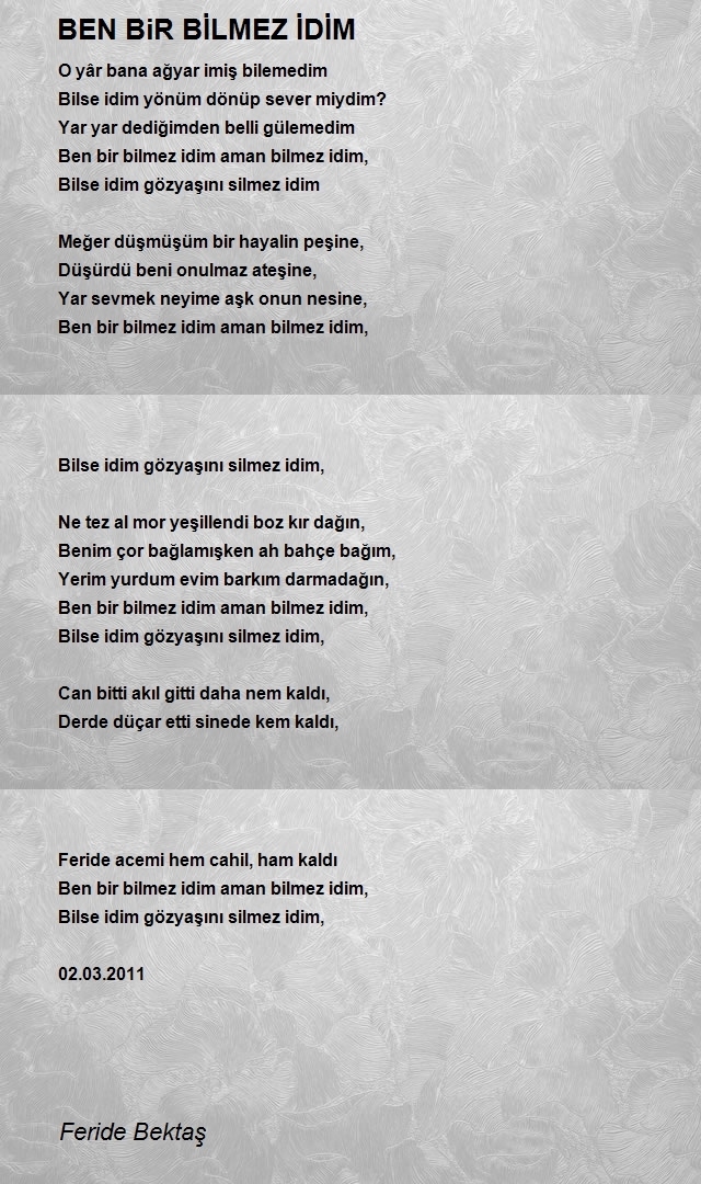 Feride Bektaş