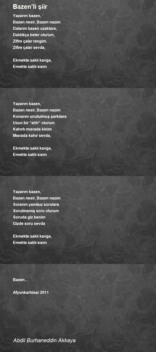 Abdil Burhaneddin Akkaya
