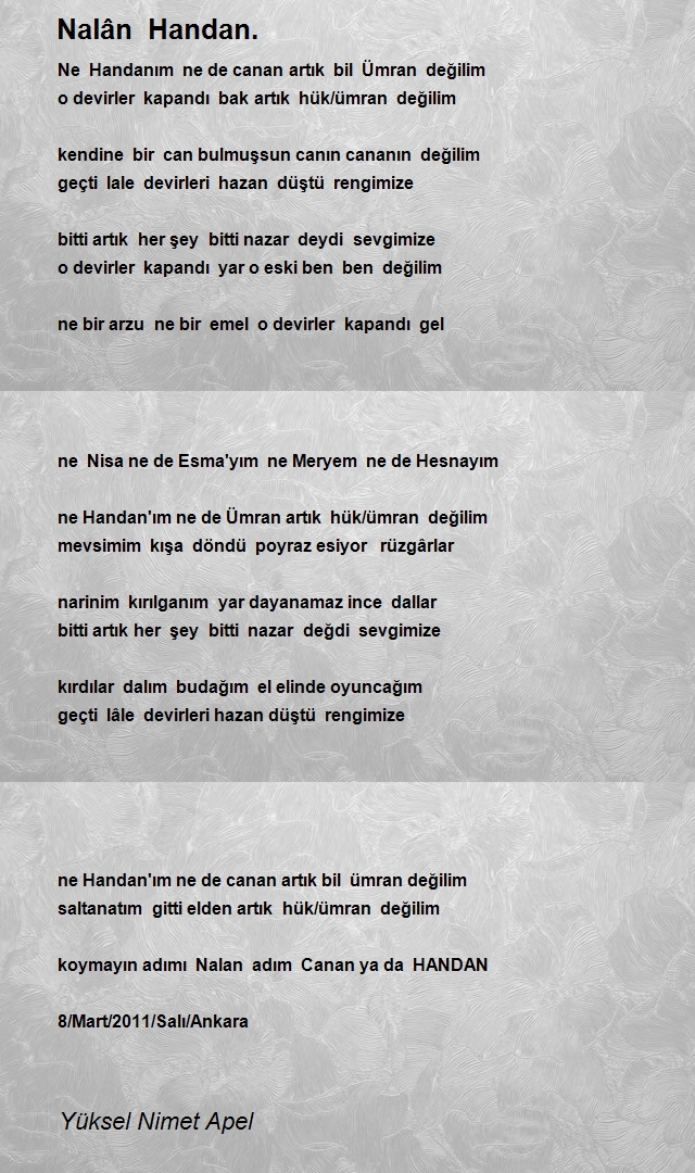 Yüksel Nimet Apel