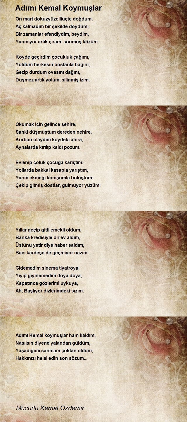 Mucurlu Kemal Özdemir