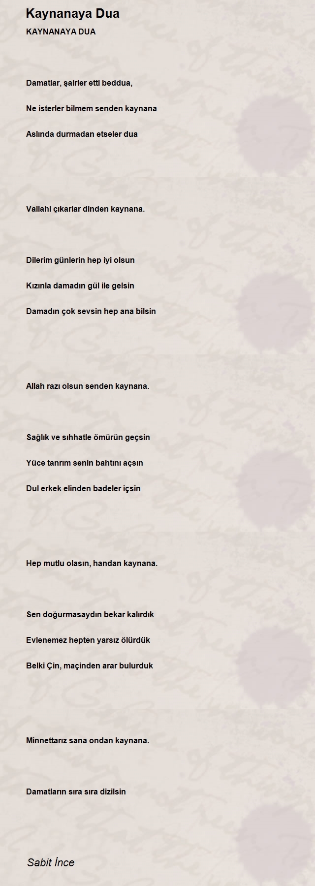 Sabit İnce