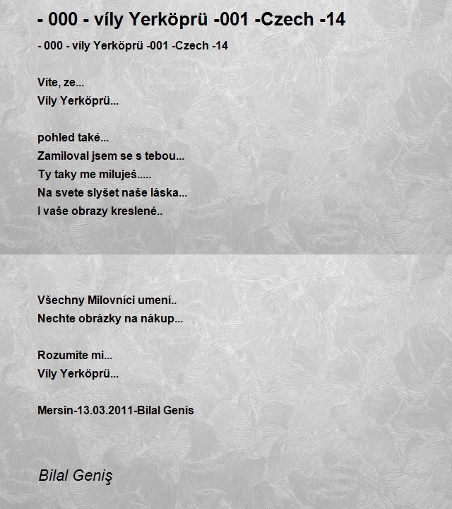 Bilal Geniş