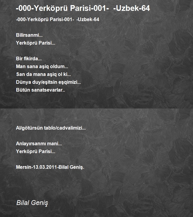 Bilal Geniş