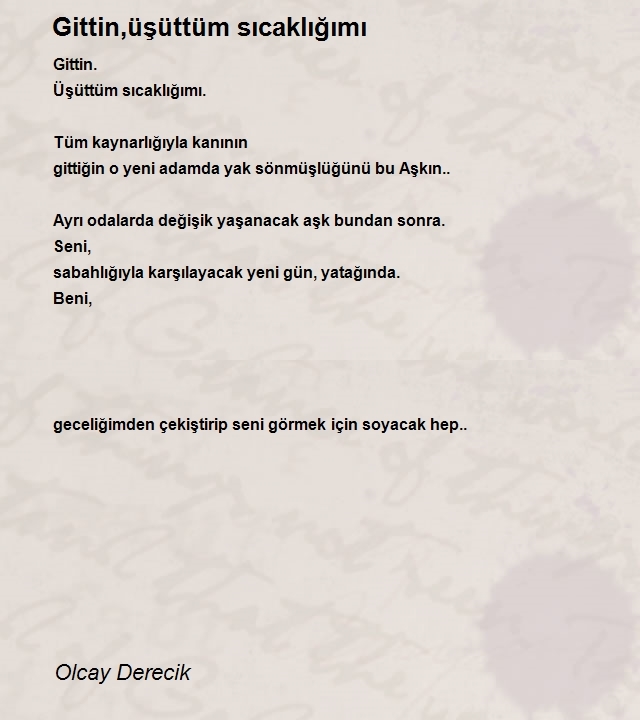 Olcay Derecik