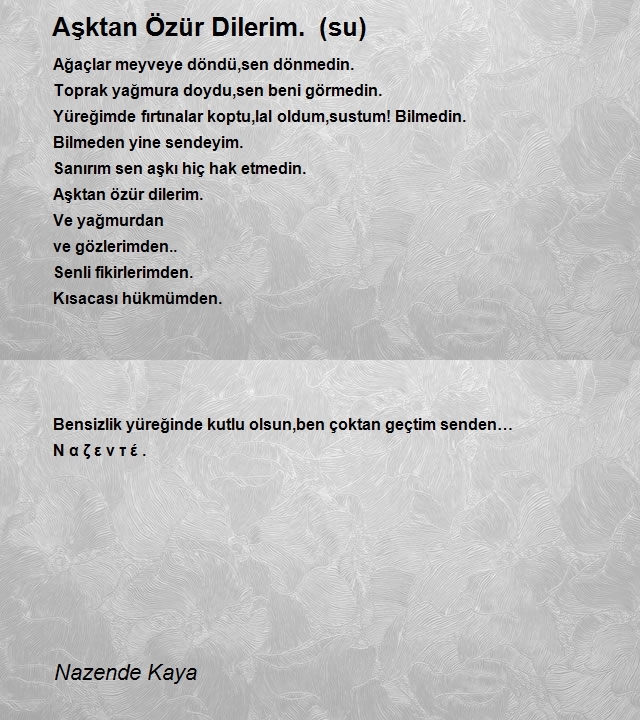 Nazende Kaya