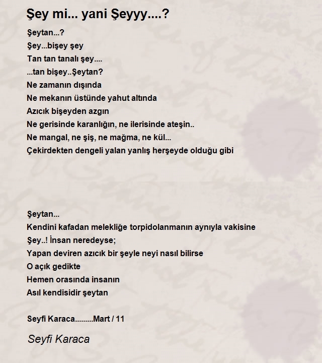 Seyfi Karaca