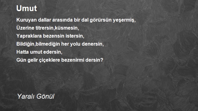 Yaralı Gönül