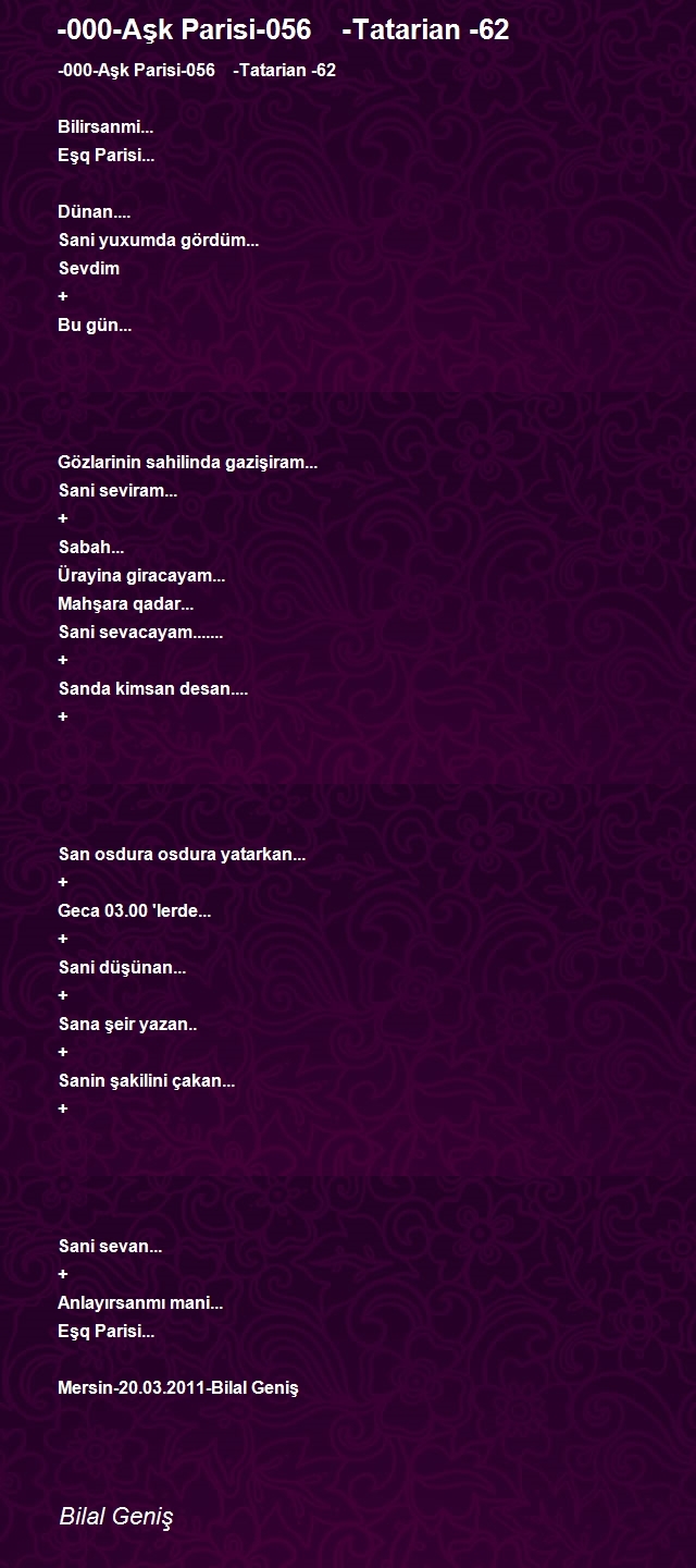 Bilal Geniş