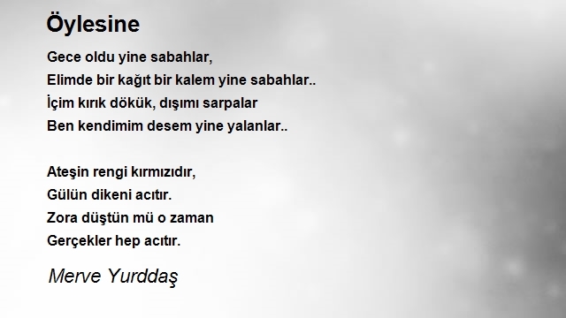 Merve Yurddaş