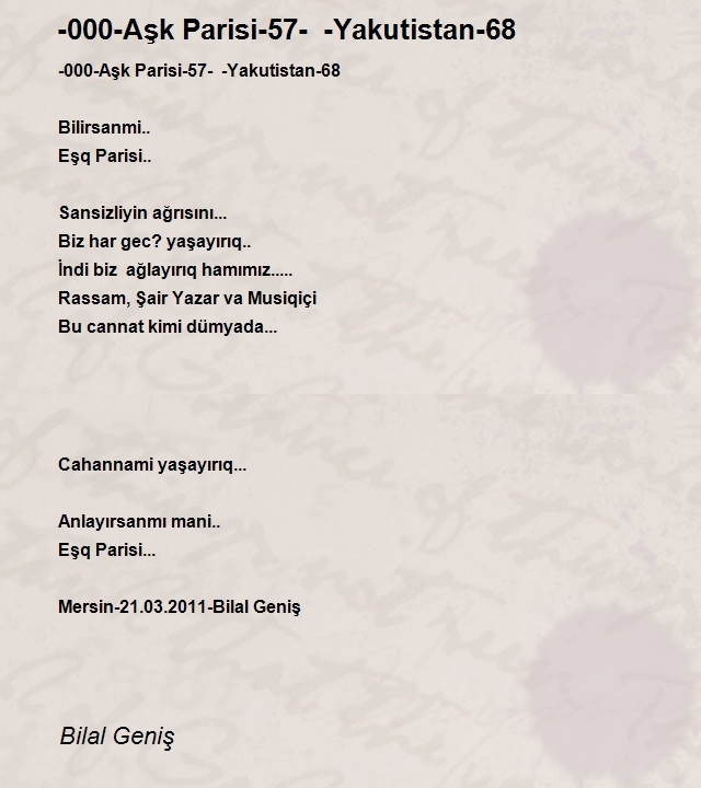 Bilal Geniş
