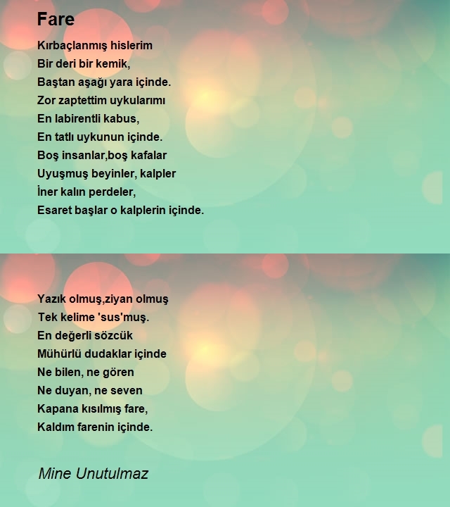 Mine Unutulmaz