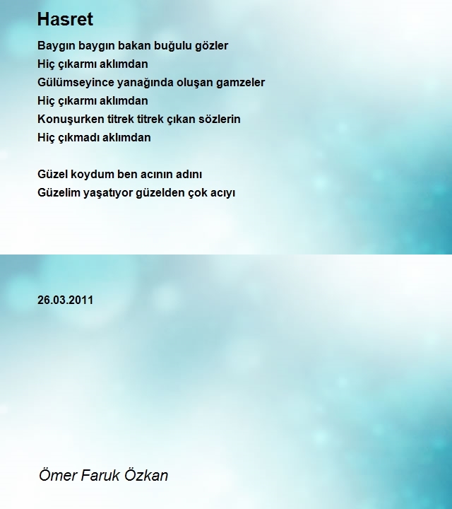 Ömer Faruk Özkan
