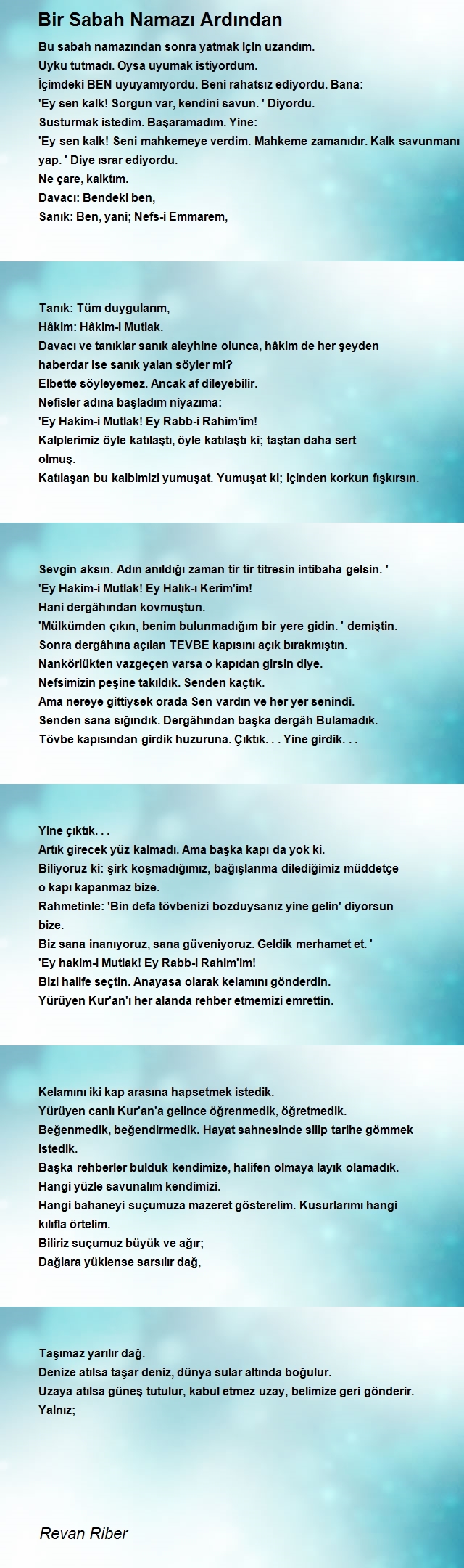 Revan Riber