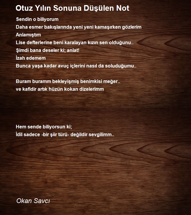 Okan Savcı