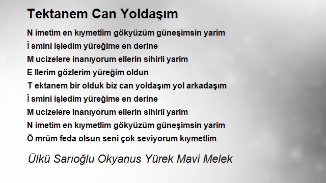 Ülkü Sarıoğlu Zümrüdüanka Mavi Melek