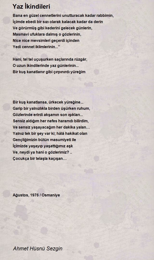 Ahmet Hüsnü Sezgin