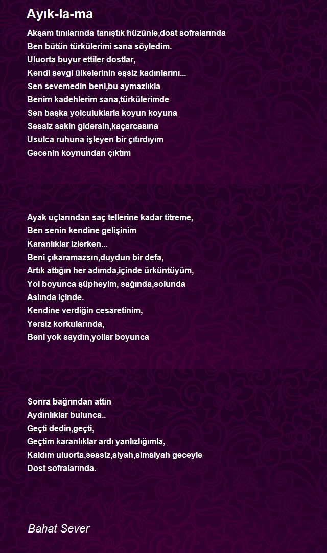 Bahat Sever