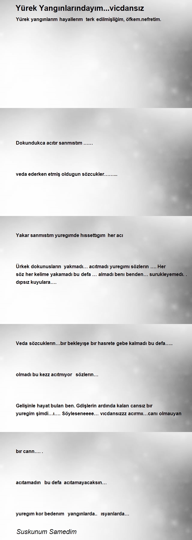 Suskunum Samedim