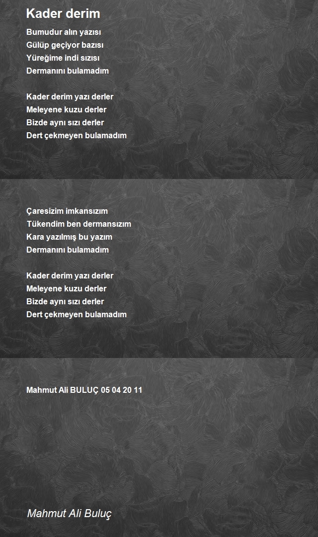 Mahmut Ali Buluç