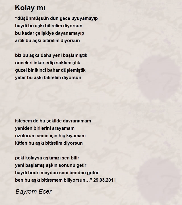 Bayram Eser