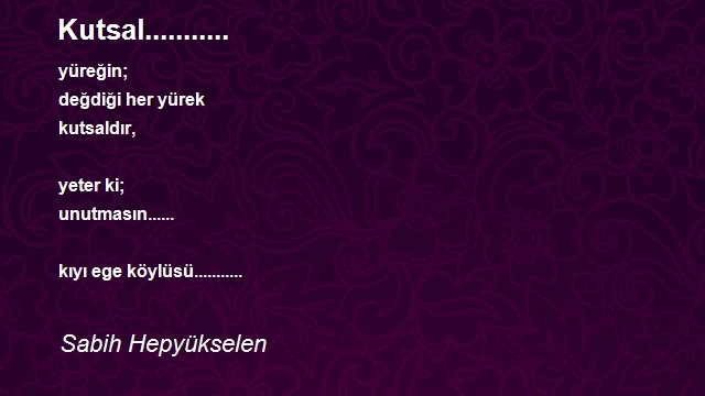 Sabih Hepyükselen