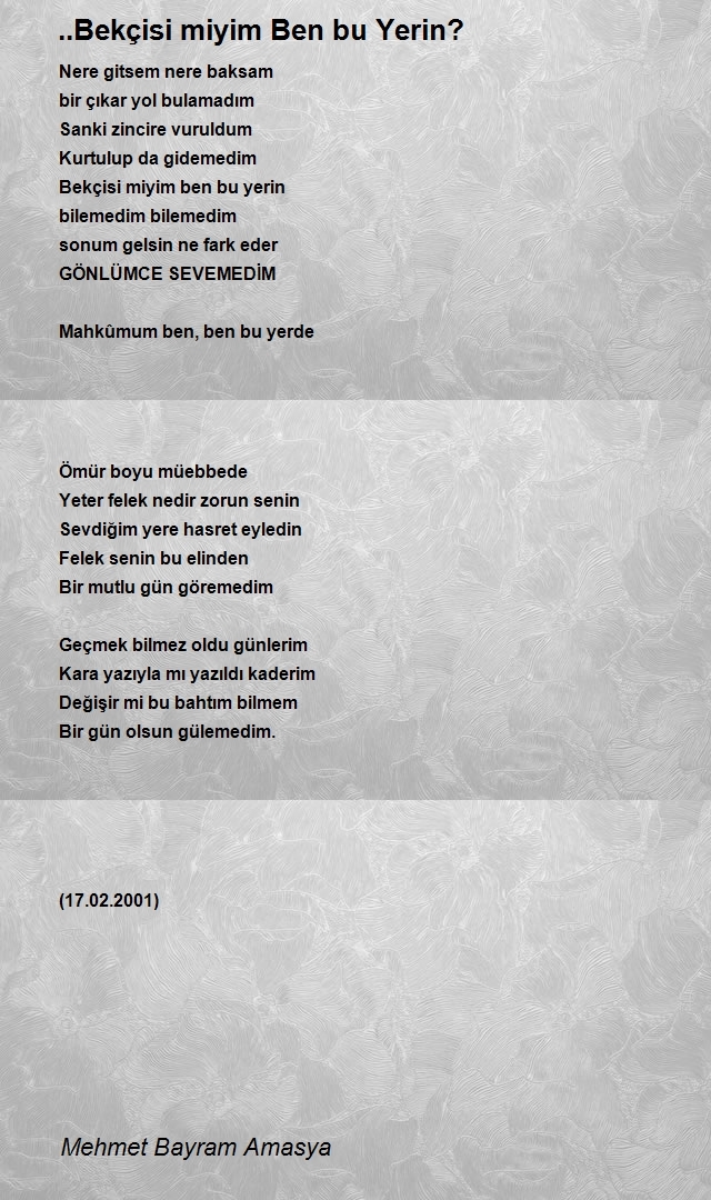 Mehmet Bayram Amasya