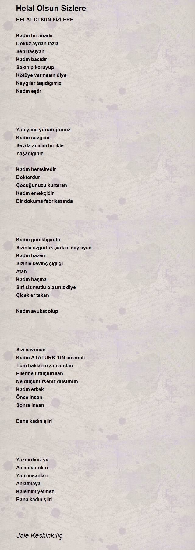 Jale Keskinkılıç