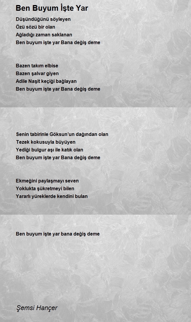 Şemsi Hançer