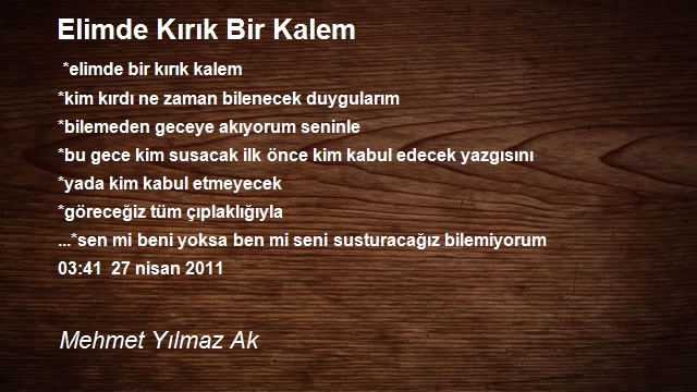 Mehmet Yılmaz Ak