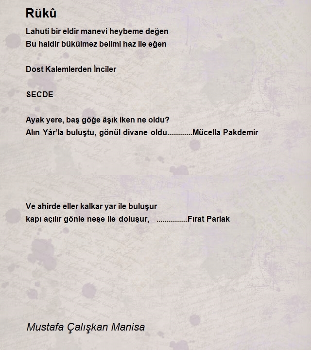 Mustafa Çalışkan Manisa