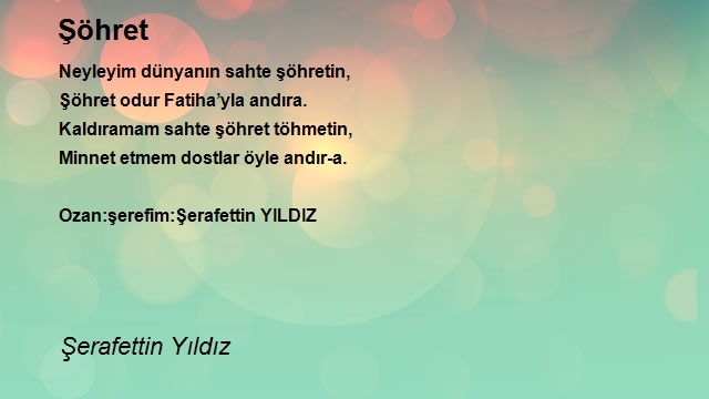 Şerafettin Yıldız
