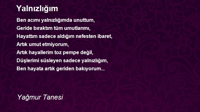 Yağmur Tanesi