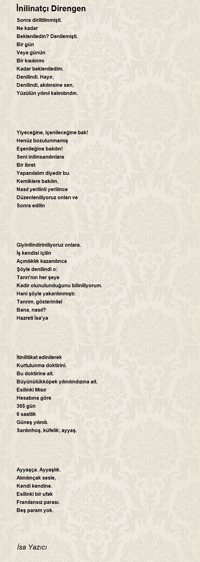 İsa Yazıcı