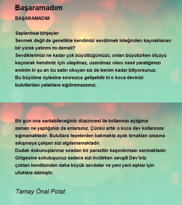 Tamay Önal Polat