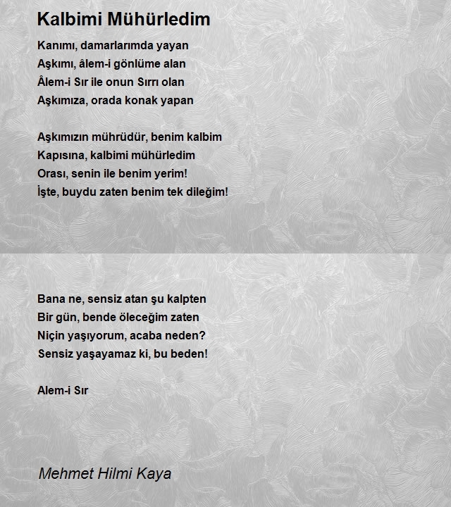 Mehmet Hilmi Kaya