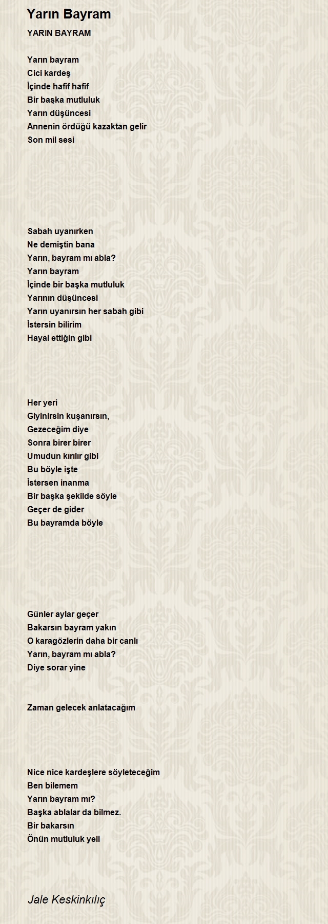 Jale Keskinkılıç